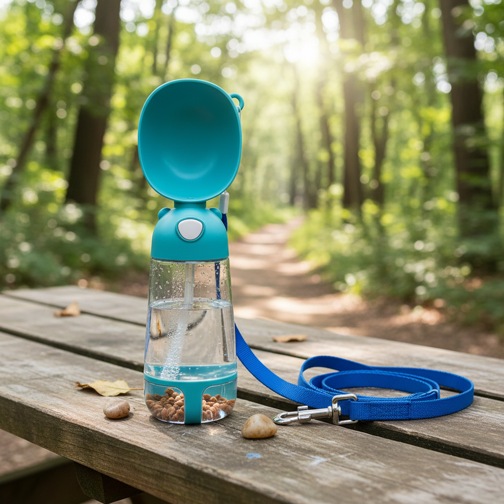 PawBottle in outdoor setting